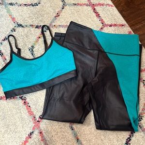 Zyia Sports Bra & Legging Set
